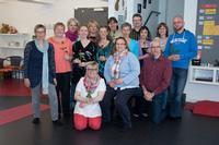 AB S2 Flensburg - Gruppenfoto der neuen Kinaesthetics-TrainerInnen Stufe 2