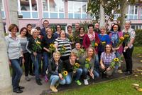 Gruppenbild der - Kinaesthetics-TrainerInnen Ausbildung Stufe 1 Stuttgart 2014