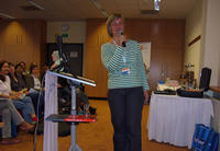 Kinaesthetics-Trainerin Sabine Hartz - im Workshop Bindung in Balance