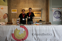 Kinaesthetics-Infomationsstand und Kinaesthetics-Shop - Susanne Detlefsen und Hardy Lienshöft