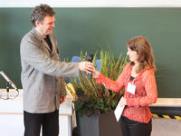 Kinaesthetics-Trainer Philipp Störtzel und Kinaesthetics-Trainerin Kristina Class - moderierten die Fachtagung Hand in Hand