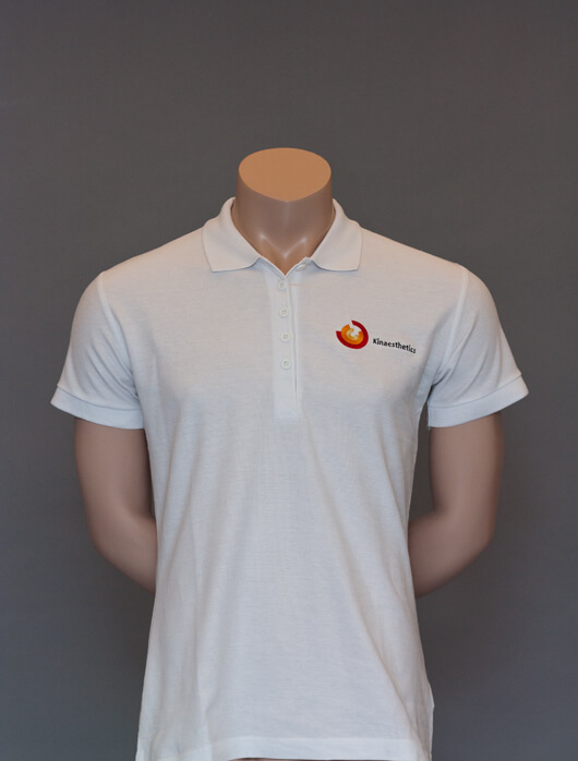 Polo-Shirt, gerader Schnitt, Weiß, Gr. XL Bild anzeigen